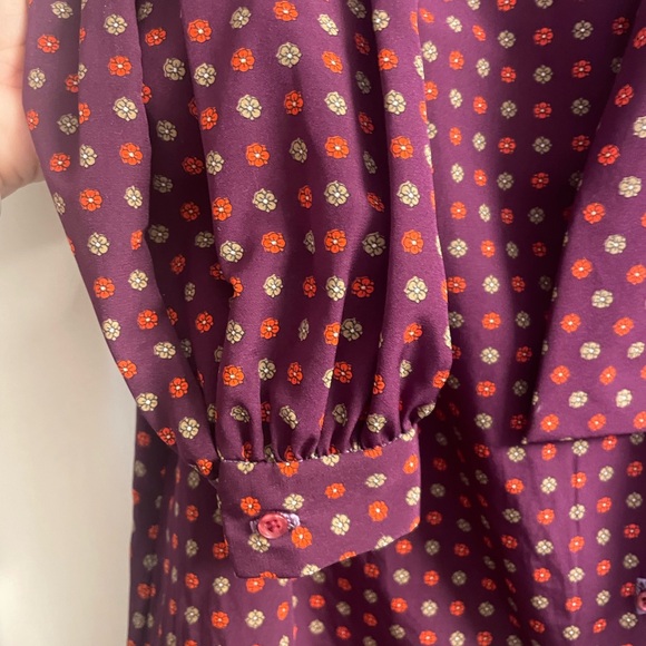 Lovely Vintage 1970’s Blouse Size 14 (Aprox modern day 8/10).Excellent Condition - Picture 2 of 8